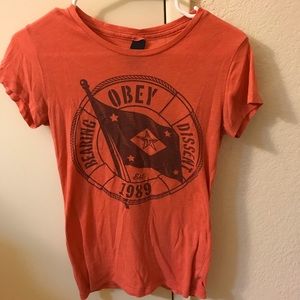 Obey graphic tee